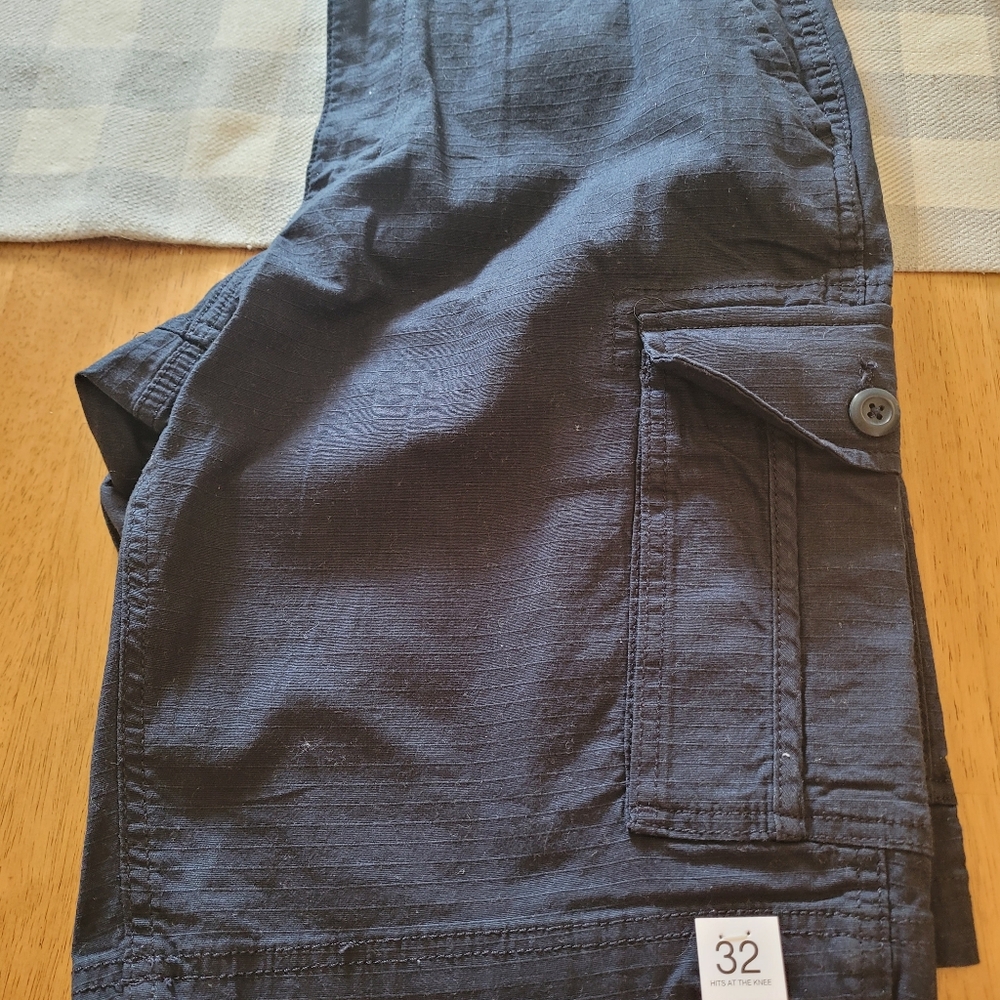 Navy Cargo Shorts
